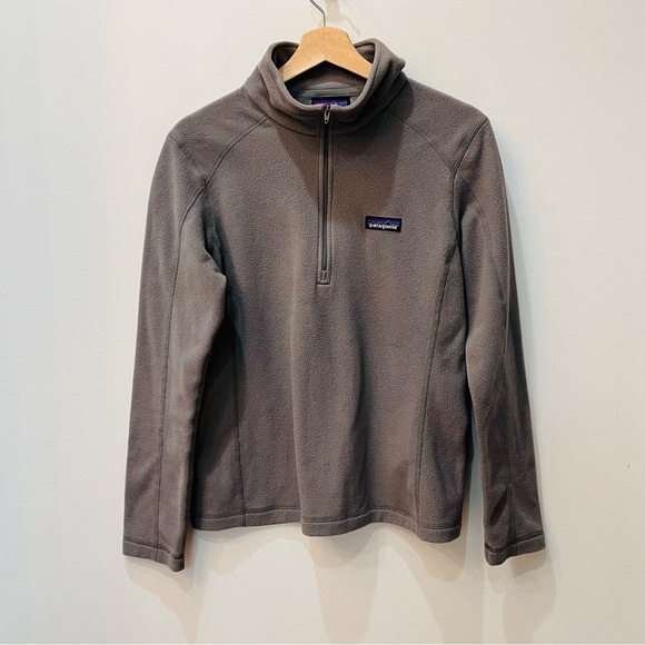 Patagonia Women's Micro D 1/4 Zip gray size small - Picture 3 of 7